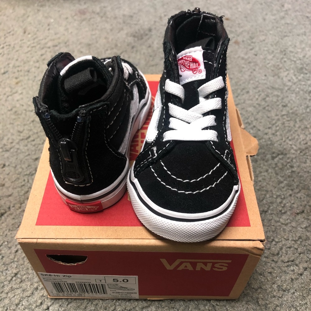 Vans High Top Toddler Sz5